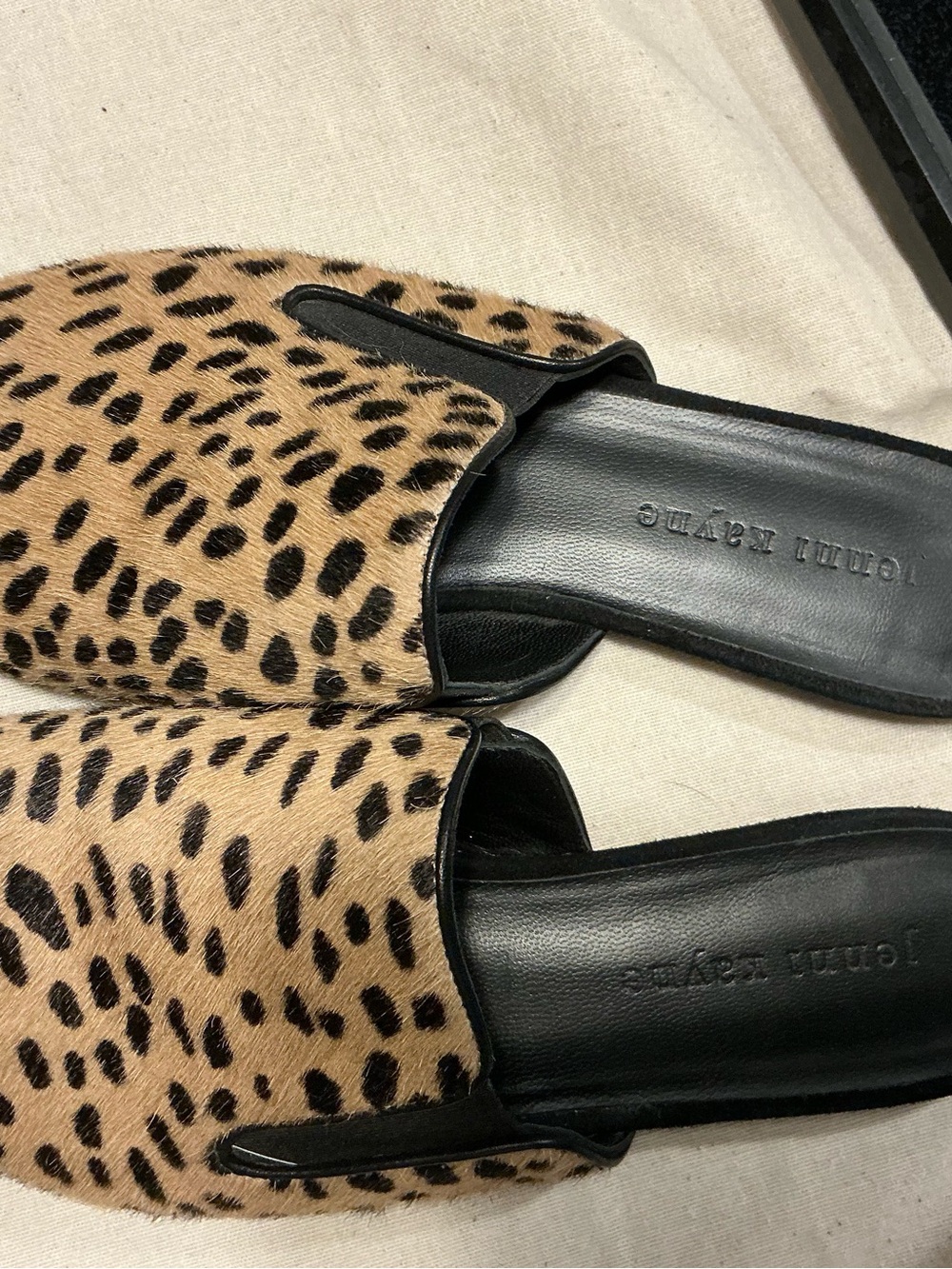Jenni Kayne Leopard Hair Pointed Toe Mule - EU39 - Picture 3 of 5